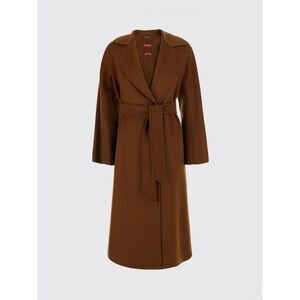 Max Mara Studio Coat Woman Cocoa